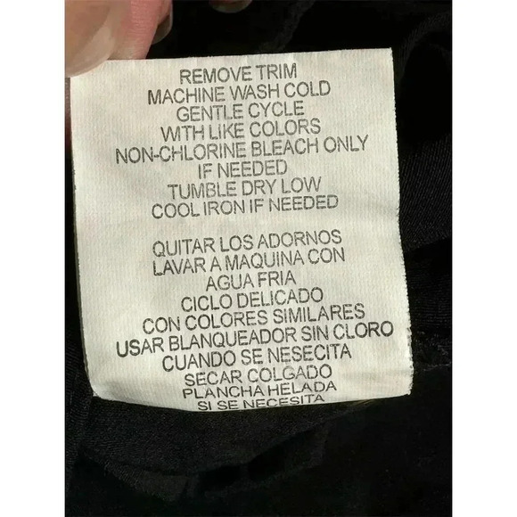 My Michelle Girls Size 10 Black Dress Pants Solid - Picture 7 of 7